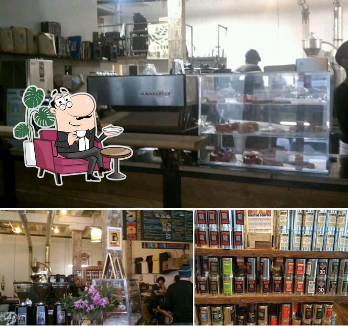 Check out how Brooklyn Roasting Company looks inside