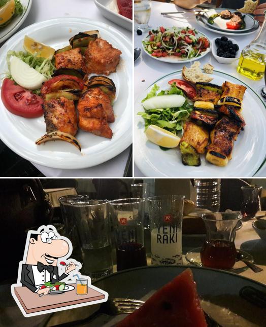 Food at Çamlık Restoran