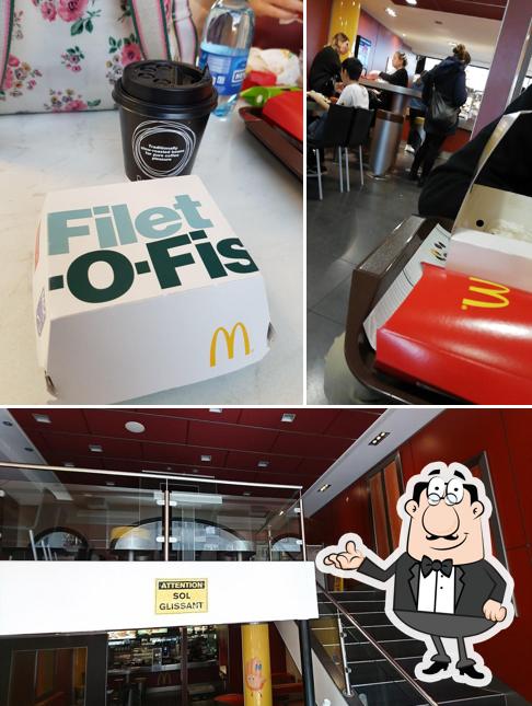 Gli interni di McDonald’s