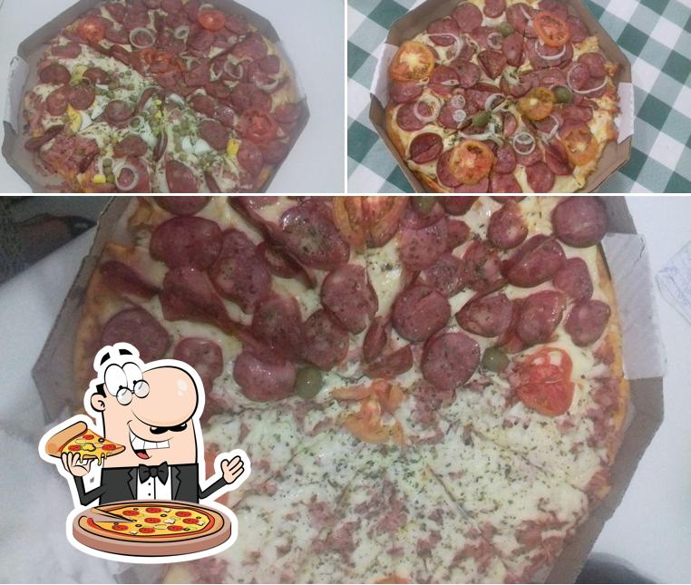 Escolha diversos variedades de pizza