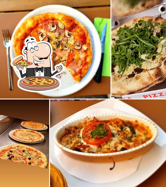 Scegli tra le svariate varianti di pizza