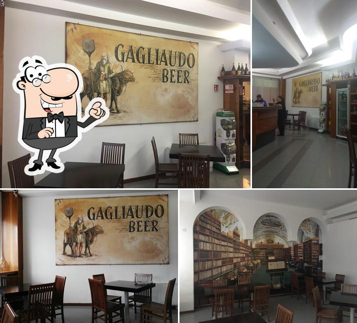 The interior of Gagliaudo Beer