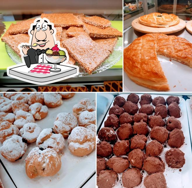 L'antico forno offre un'ampia varietà di dolci