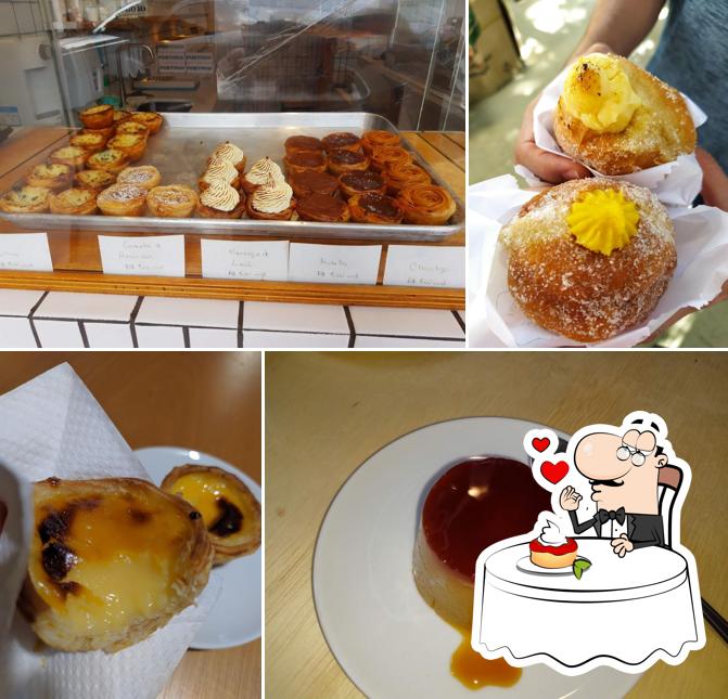 Portugo - Pastéis de Nata serve uma seleção de pratos doces