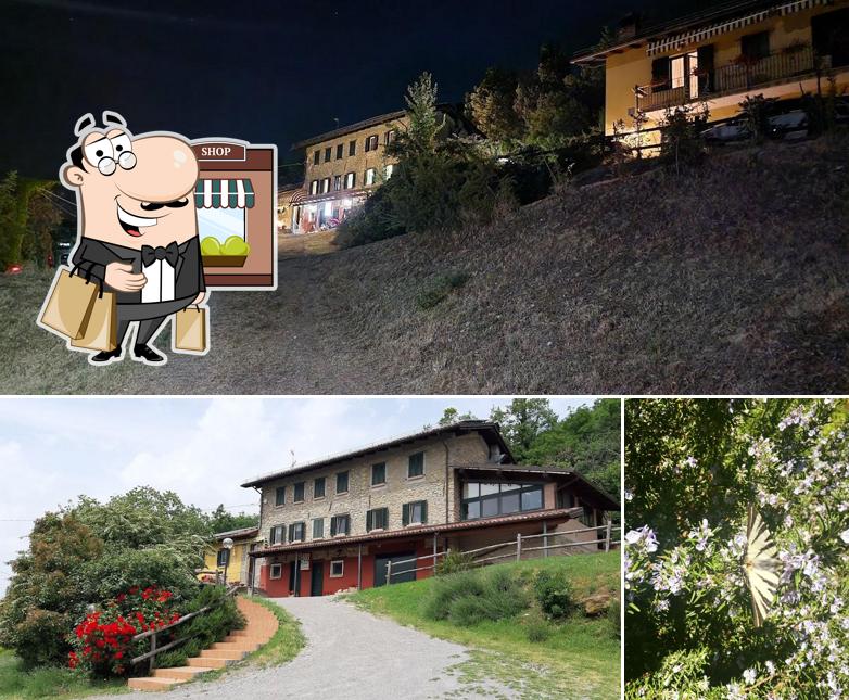 Puoi goderti l'aria fresca da seduto all'esterno di Agriturismo Guardamonte