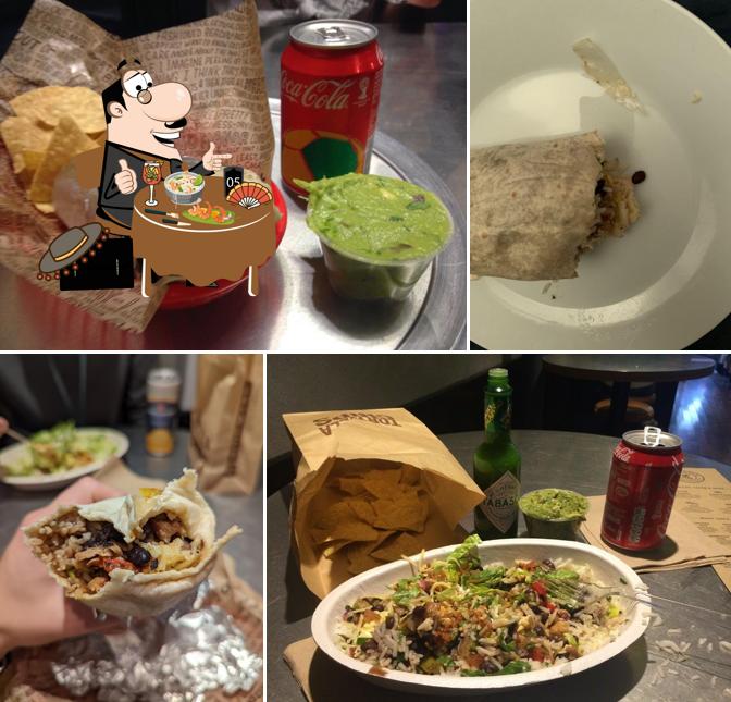 Блюда в "Chipotle Mexican Grill"