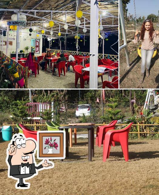 Among different things one can find interior and play area at Cliff End Cafe and Restaurant in Thano, Near Jollygrant Airport