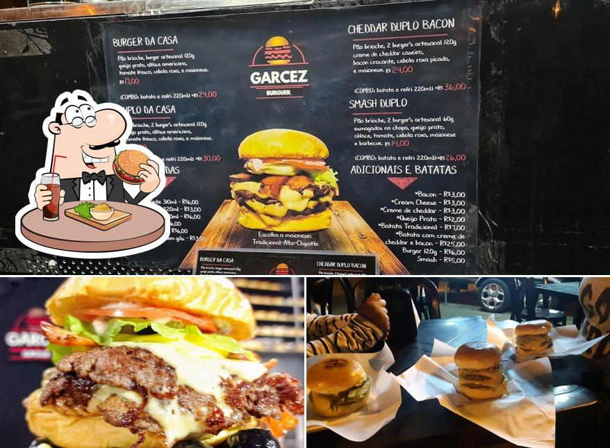 Garcez Burguer serve uma infinidade de opções para os amantes dos hambúrgueres