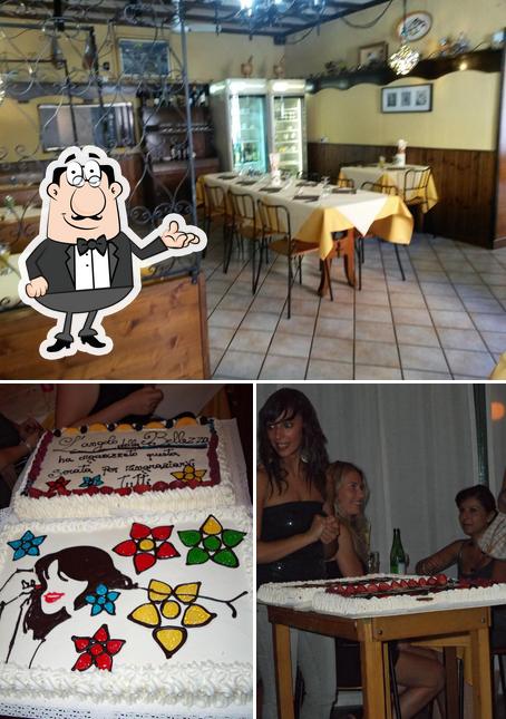 La foto della interni e torta di Pizzeria Bar Ristorante La Vela