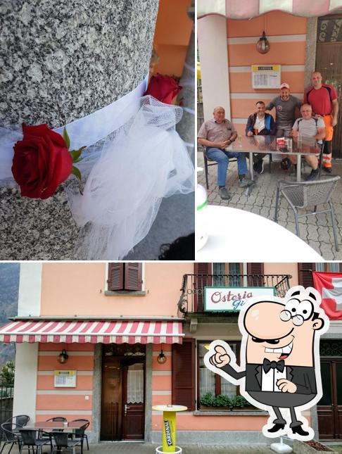 La immagine di interni e nozze da Osteria Giornico da Mary e Amos