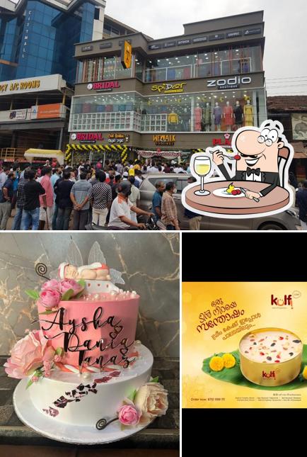 Take a look at the picture displaying food and exterior at Cafe Kulfi