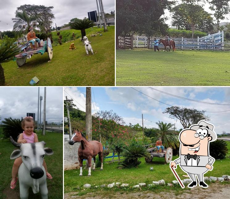 O exterior do Delícias Do Rancho