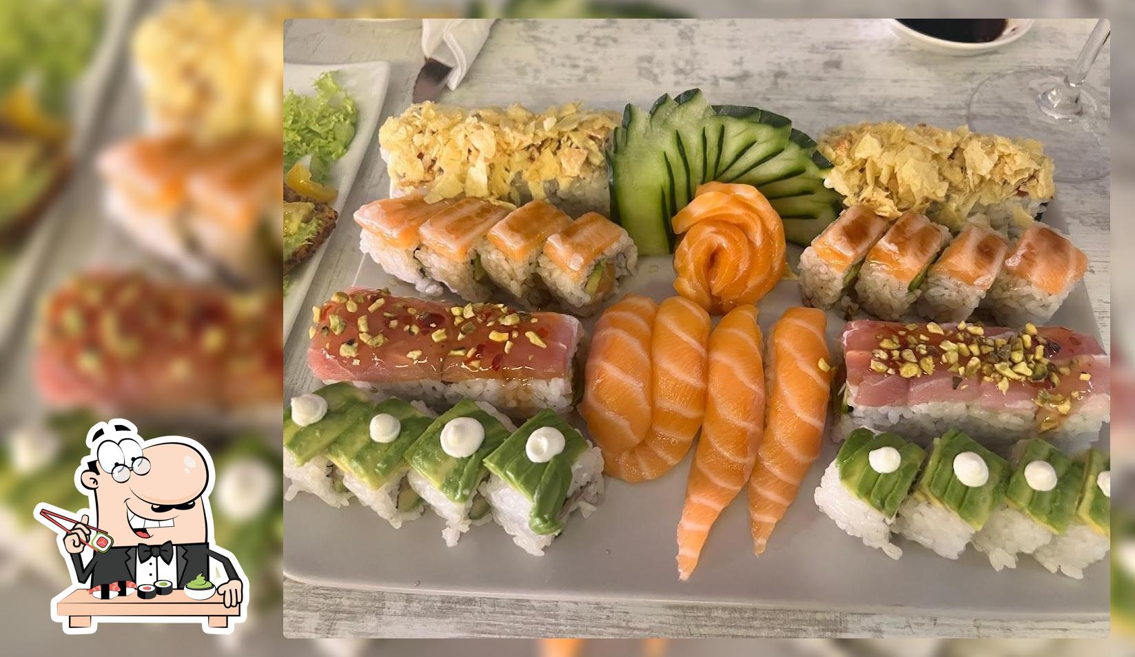 Il sushi è il cibo tradizionale della cucina giapponese
