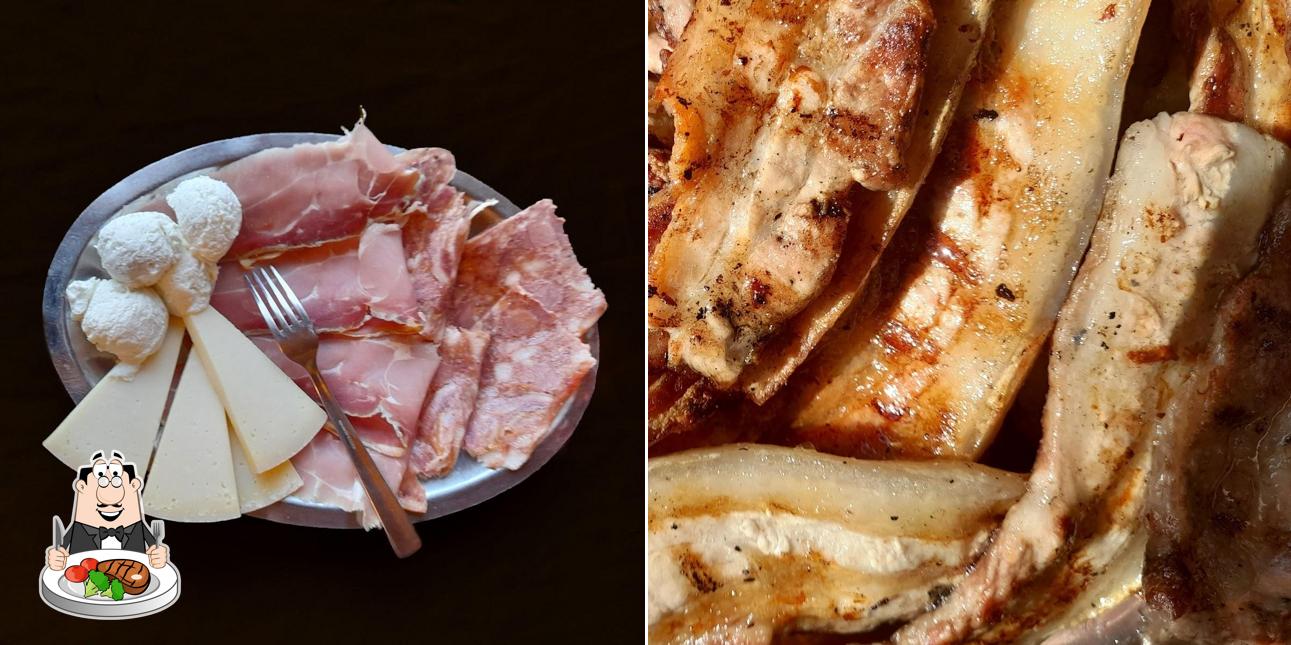 Ordina i un pasto a base di carne a Le Roscelle