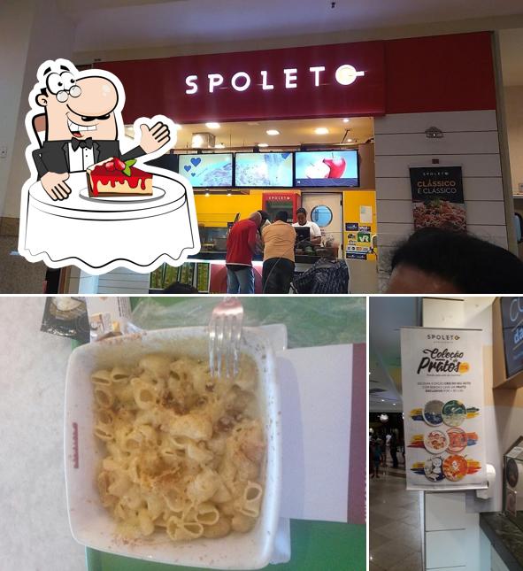 Spoleto serve uma escolha de pratos doces