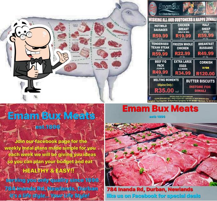 Look at this image of Emam Bux Meats