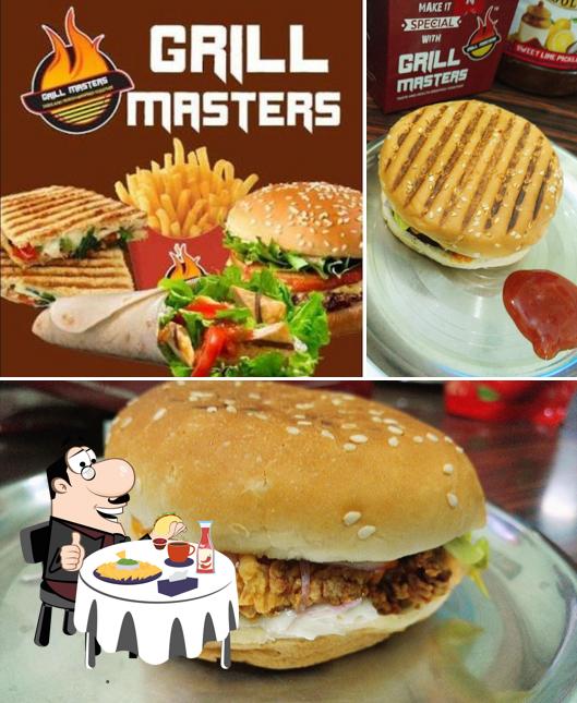 Get a burger at Grill Masters