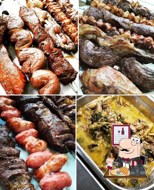 Pratos de carne são oferecidos no Mistura Brasileira Restaurante