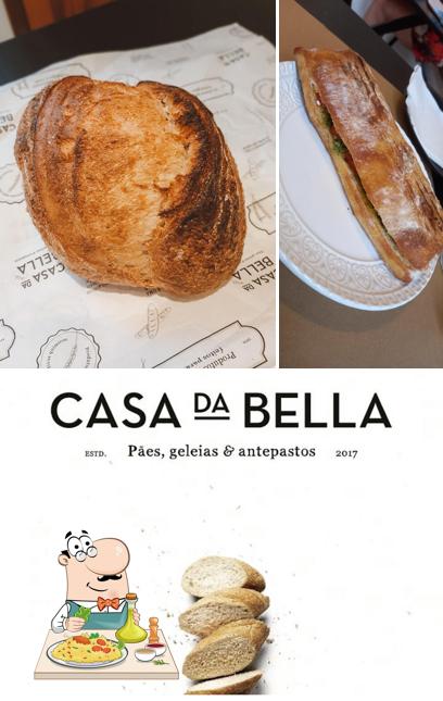 Еда в "Casa da Bella - Pães, Geleias & Antepasto"