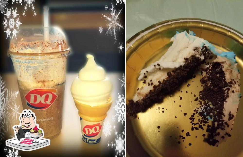 Dairy Queen Grill & Chill serves a number of desserts