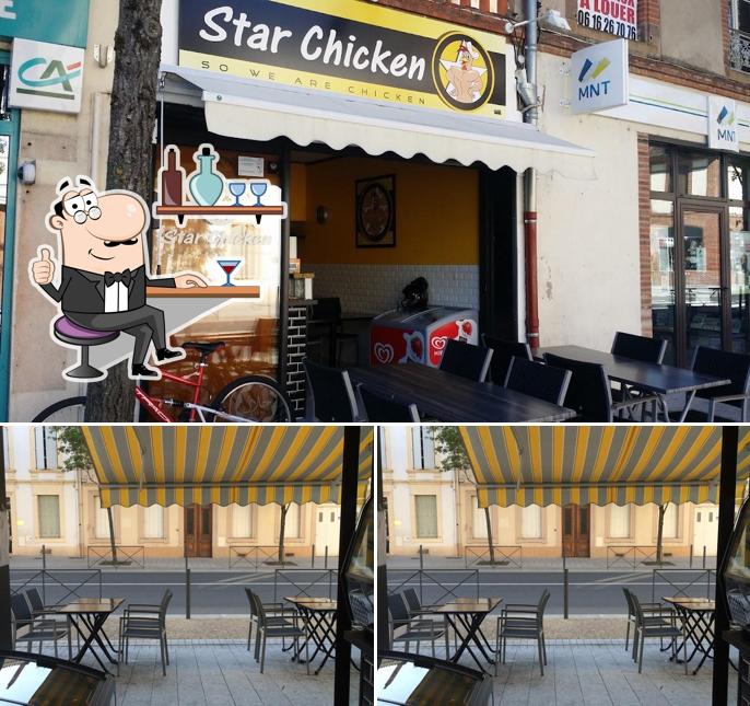 L'intérieur de Star Chicken Albi Tacos et Burger Maison