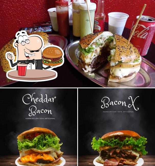 Consiga um hambúrguer no Chapa Quente Burger - Lanches Hortolândia