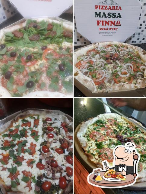 No Pizzaria Massa Fina, você pode pedir pizza