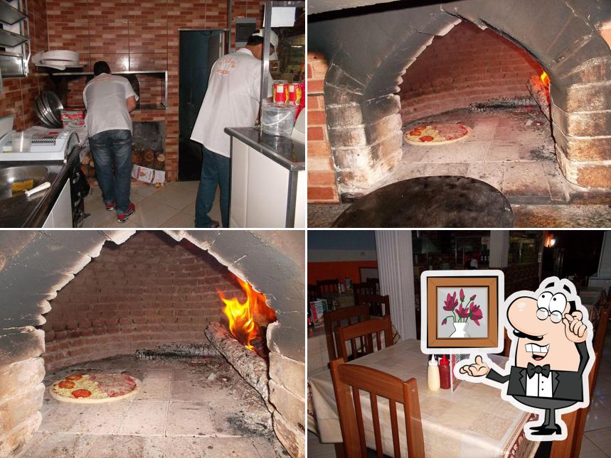 Veja imagens do interior do Pizzaria Sensações