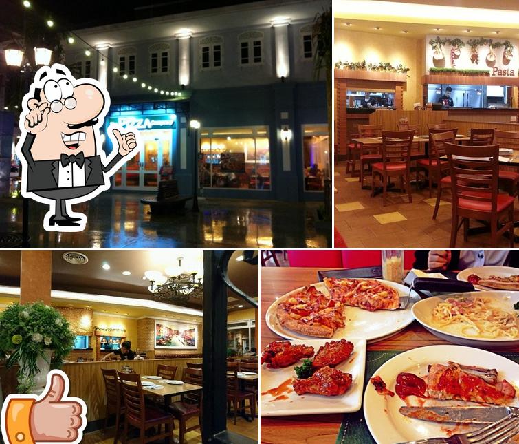 The interior of The Pizza Company