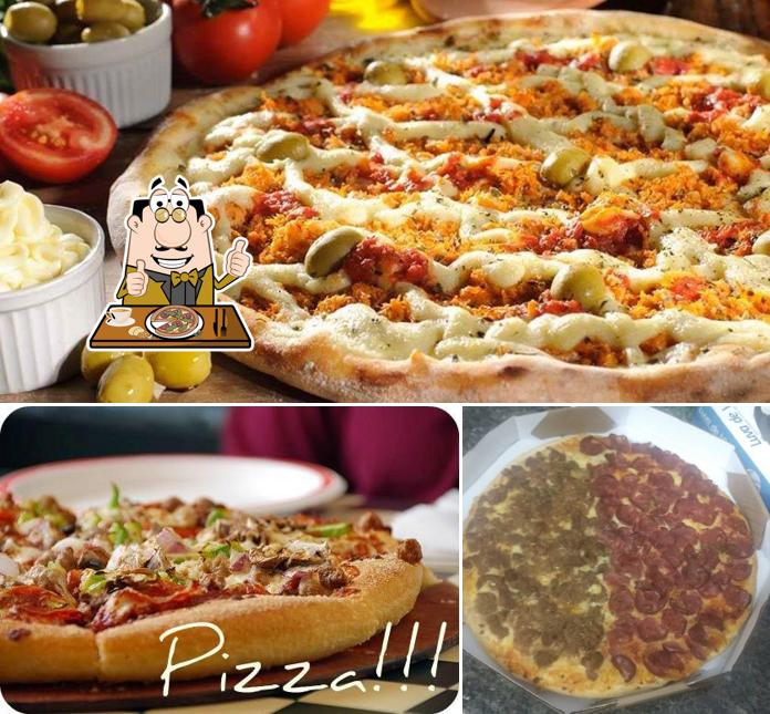 Consiga diferentes estilos de pizza