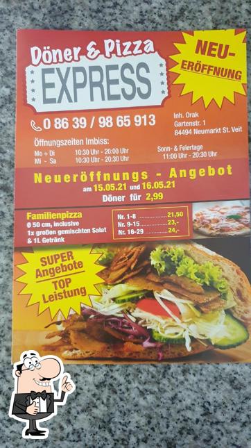 Aram‘s Döner, Neumarkt-Sankt Veit - Speisekarte, Preise und Bewertungen