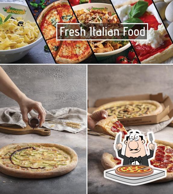 Broccoli Pizza & Pasta restaurant, Dubai, Near Sports City ENOC 1039