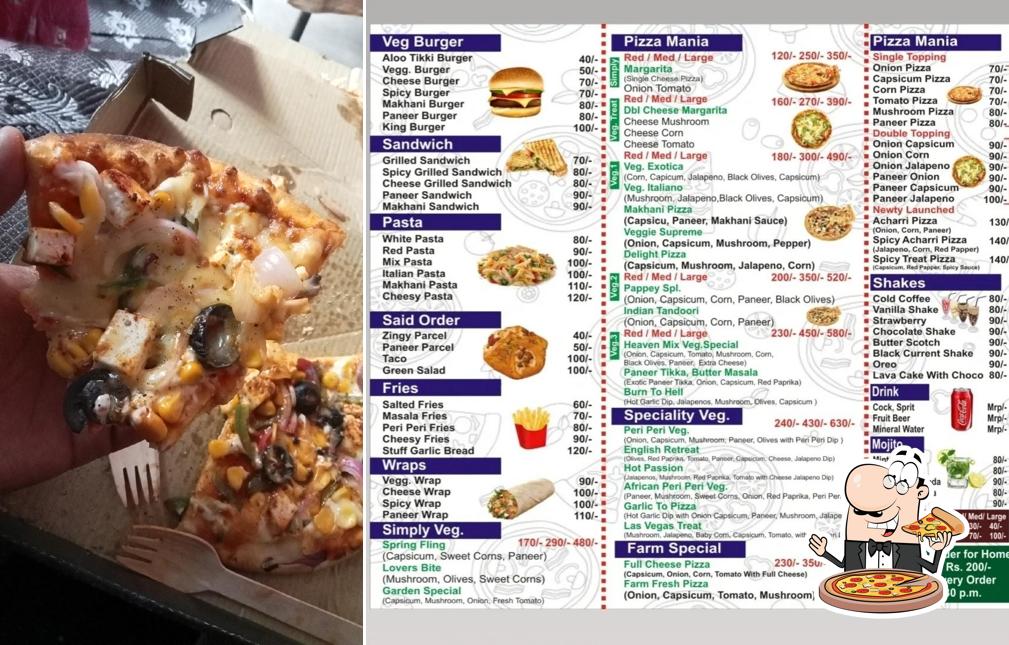 Get pizza at HEAVEN Slice