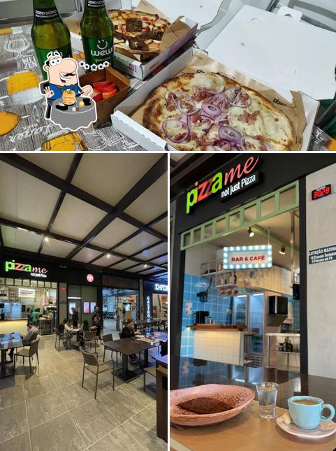 Entre diversos coisas, comida e interior podem ser encontrados a Pizza Me - Uberlândia