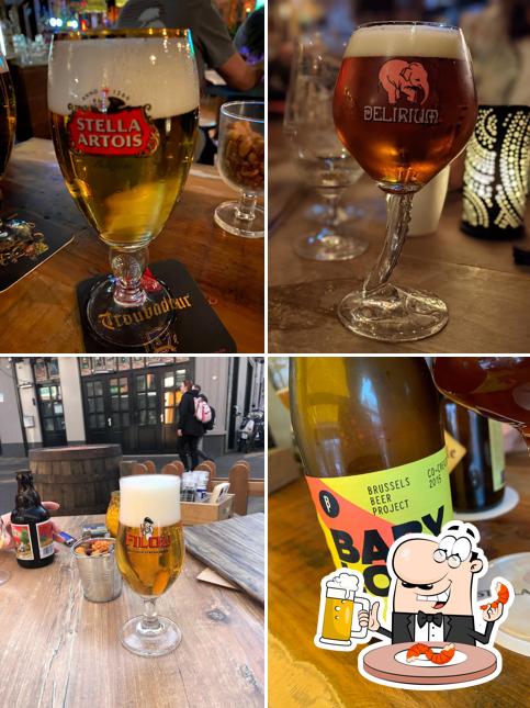 Belgisch biercafe eindhoven bietet eine Mehrzahl Biere