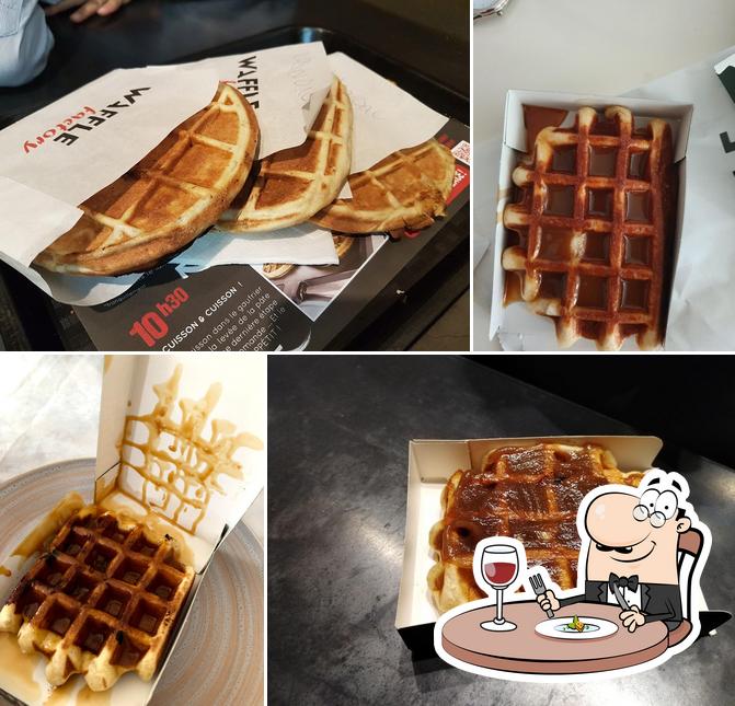 Nourriture à Waffle Factory