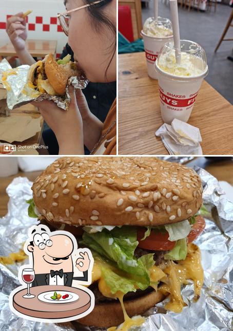 Nourriture à Five Guys