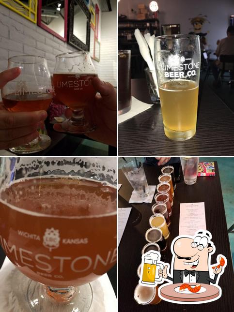 "Limestone Beer Co" предоставляет гостям большой выбор сортов пива