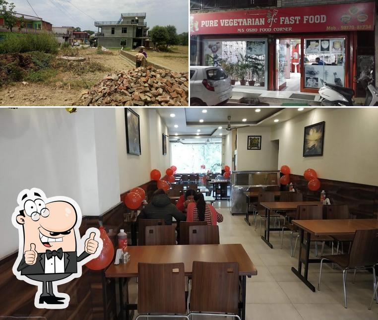 Here's a pic of OFC Restaurant ( Osho food Corner)