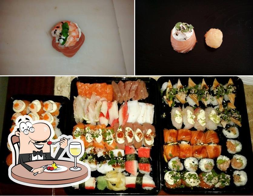 Platos en Disk Sushimi e Pizza Piraí RJ