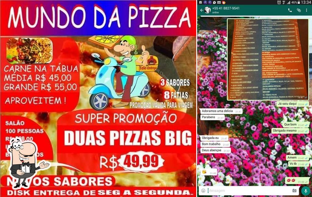 Look at the picture of Pizzaria Mundo da Pizza