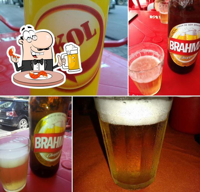 Peça uma tulipa de cerveja leve ou escura