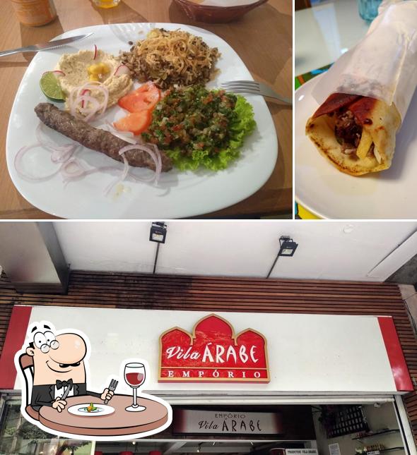 Comida em Emporio Vila Árabe