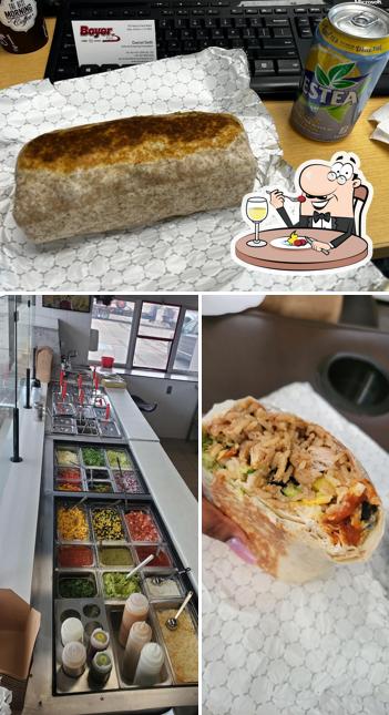 Nourriture à Extreme Burrito