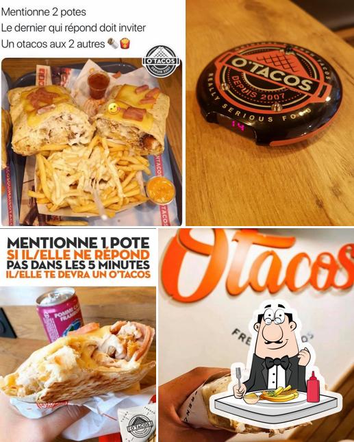 A O’Tacos Sens vous pouvez profiter des frites, des pommes frites