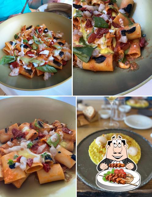 Rigatoni al Ristorante: L'Osteria H2O Moniga del Garda