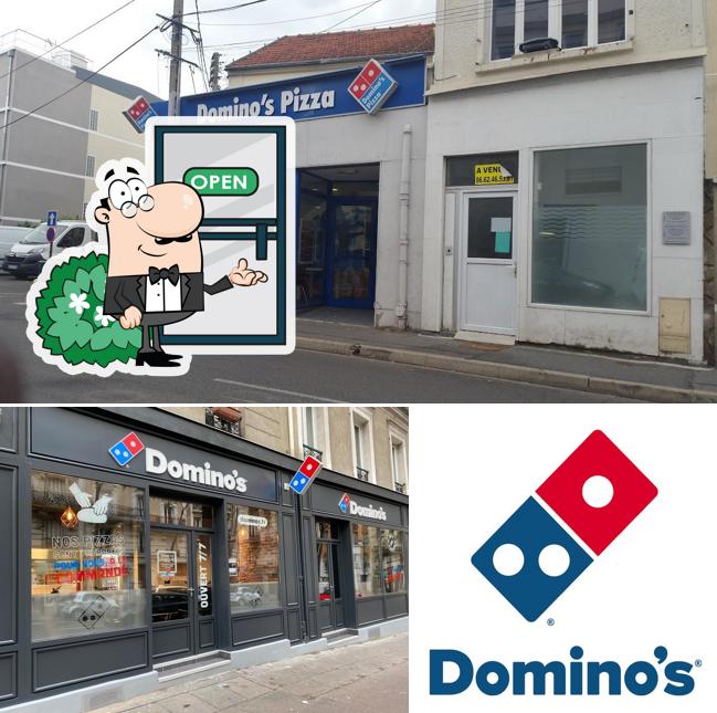 L'extérieur de Domino's Pizza Chelles