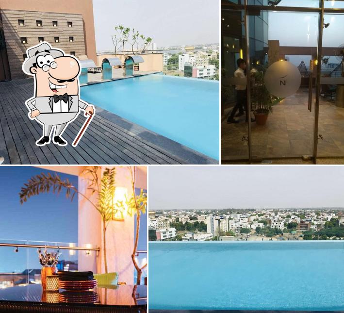 Check out how EDGE - Rooftop Bar & Lounge looks outside