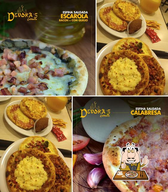 Escolha diversos tipos de pizza