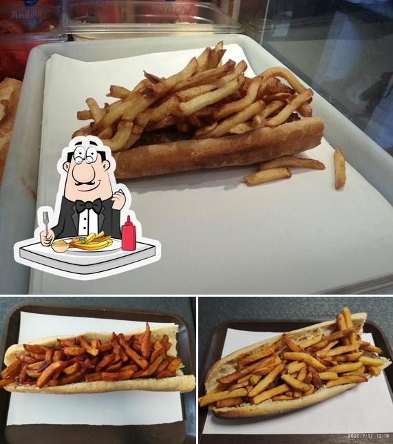 A Frite @ French vous pouvez essayer des frites, des pommes frites